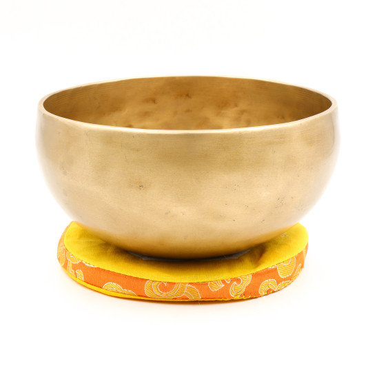 Coussin plat chakra sacré pour bol chantant tibétain - 14 cm