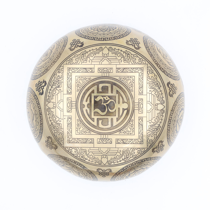 Bol d’artiste - note SI bémol - 233 hz - 959 gr - 17,6 cm