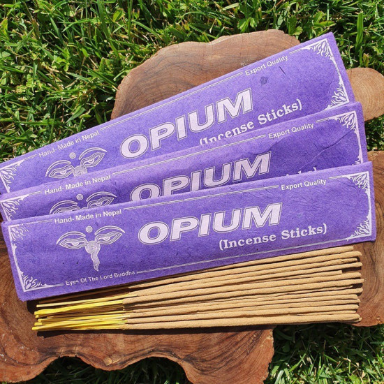 Encens naturel à l’opium - 15 bâtonnets