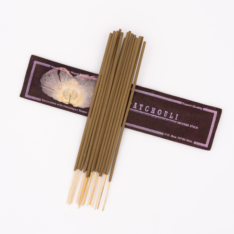 Encens de l'Himalaya au patchouli - 15 bâtonnets
