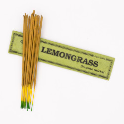 Lot De 30 Bâtons D'encens XXL à La Citronnelle - Parfum Répulsif Moustiques, Neuf Sous Emballage