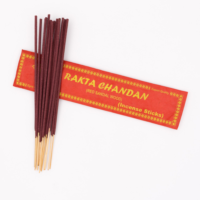 Encens santal rouge - 15 bâtonnets