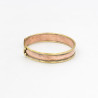 Bracelet manchette uni en cuivre