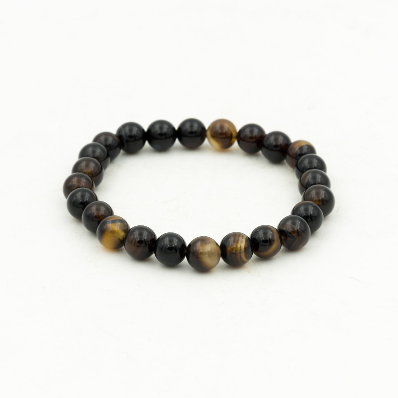 Bracelet onyx noir
