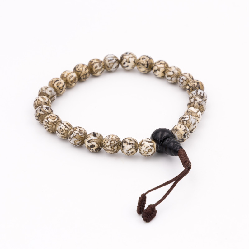 Bracelet coquillage gravé