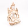 Statue Tara blanche en résine - 20 cm