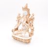 Statue Tara blanche en résine - 20 cm