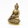 Statuette du Bouddha Akshobhya en laiton - 7,5 cm