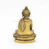 Statuette du Bouddha Akshobhya en laiton - 7,5 cm