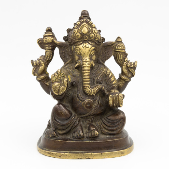 Ganesha statue indienne du dieu éléphant - 12 cm