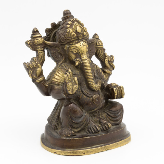 Ganesha statue indienne du dieu éléphant - 12 cm