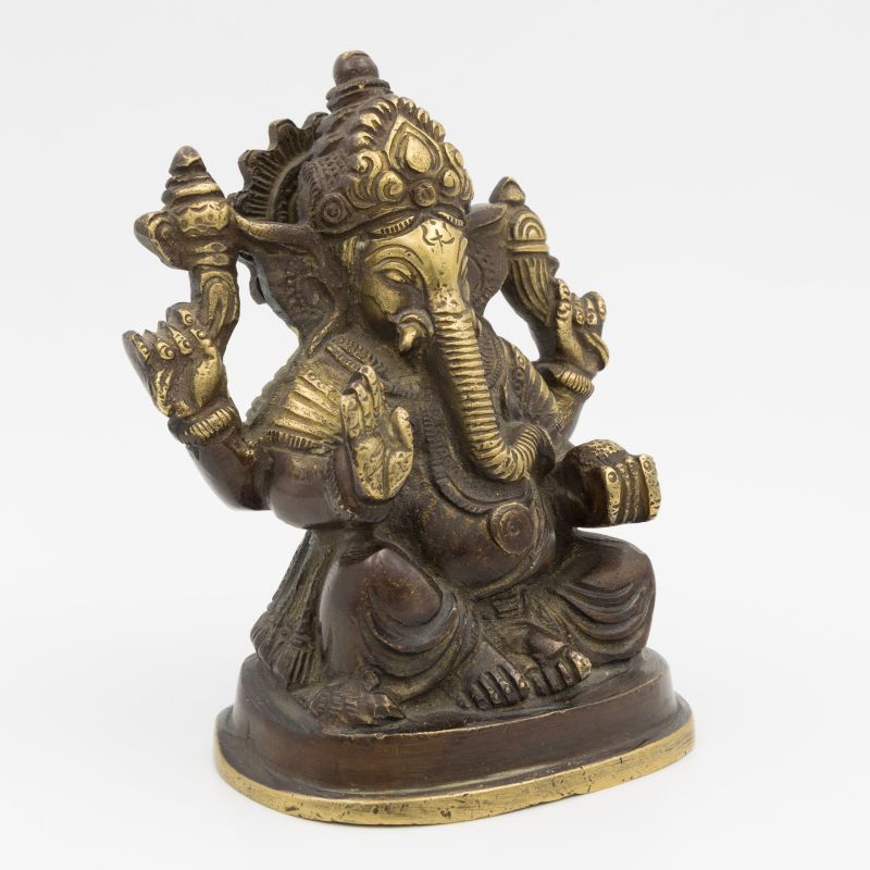 Ganesha statue indienne du dieu éléphant - 12 cm