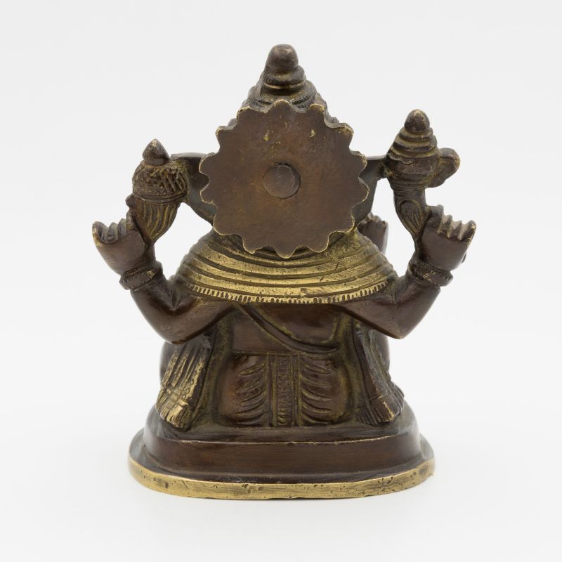 Ganesha statue indienne du dieu éléphant - 12 cm