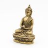 Statuette de Bouddha en laiton - mudra Dhyana - 8 cm