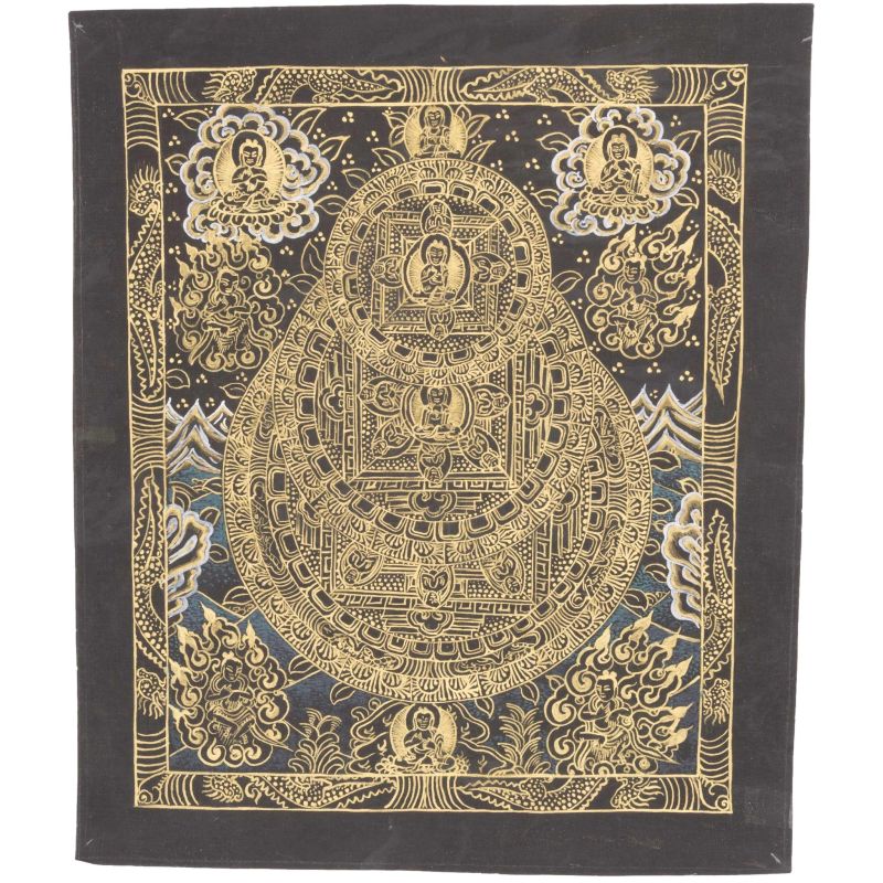 Thangka 3 mandalas
