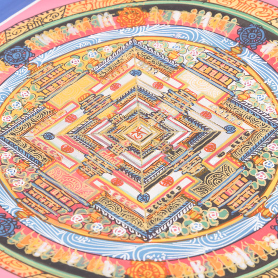 Thangka tibétain Kalachakra