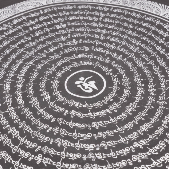 Tanka bouddhiste symbole OM tibétain