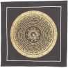 Thangka du Népal symbole OM tibétain
