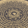 Thangka du Népal symbole OM tibétain