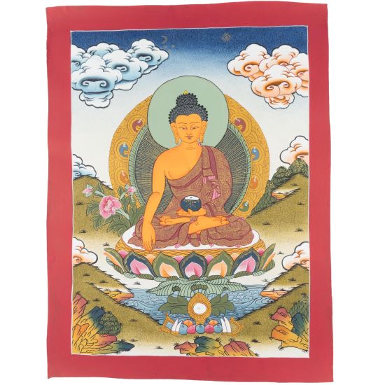 Bouddha Shakyamuni thangka