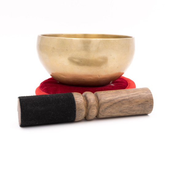 Bol tibétain NATUREL - note DO dièse - 547 hz - 416 gr - 11,7 cm
