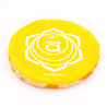 Coussin plat chakra sacré pour bol chantant tibétain - 14 cm