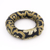 Coussin pour bol chantant - 13 cm - noir et or