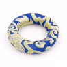 Coussin pour bol chantant tibétain - 10 cm - Bleu