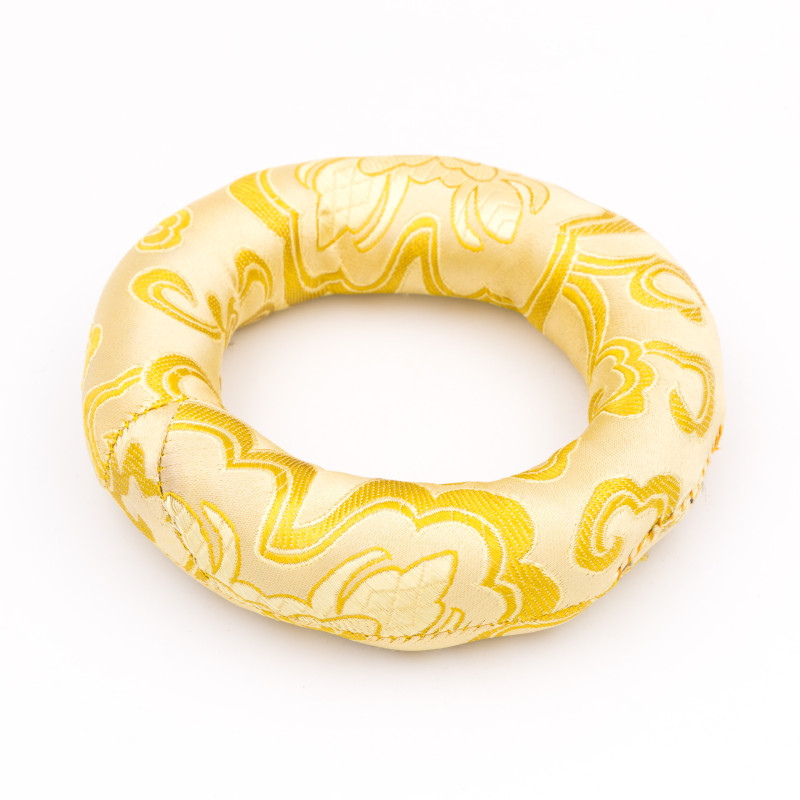 Coussin pour bol tibétain - 10 cm - Crème