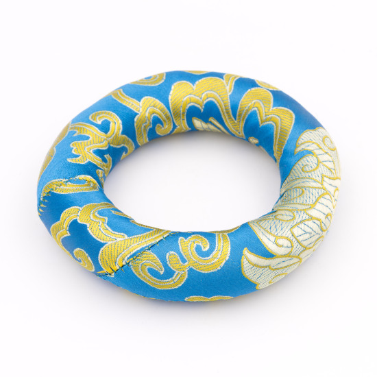Coussin pour bol tibétain - 10 cm - Bleu ciel