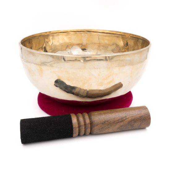 Bol chantant SHINY - note DO dièse - 141 hz - 1,185 kg - 21,5 cm