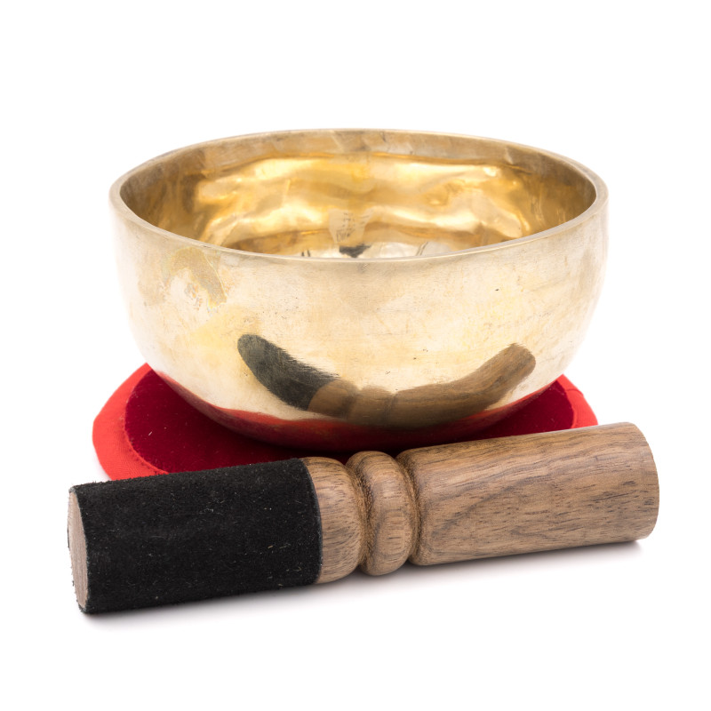 Bol chantant SHINY - note DO dièse - 544 hz - 371 gr - 11,7 cm