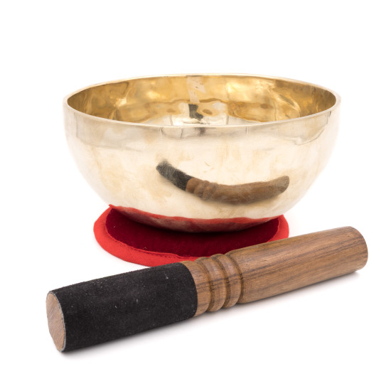 Bol chantant tibétain SHINY - note DO - 267 hz - 886 gr - 17,4 cm