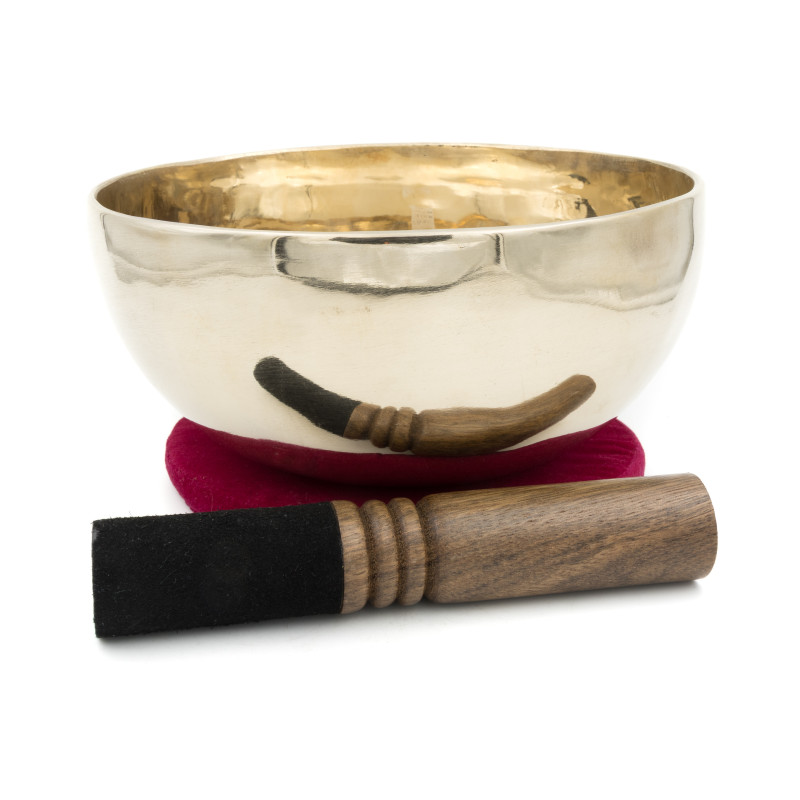 Bol tibétain SHINY - note FA dièse - 184 hz - 1,133 kg - 19,6 cm