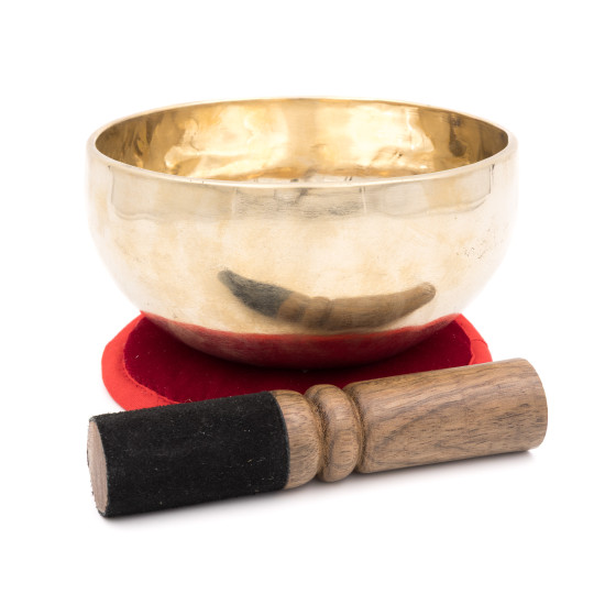 Bol chantant SHINY - note FA dièse - 366 hz - 478 gr - 13,6 cm