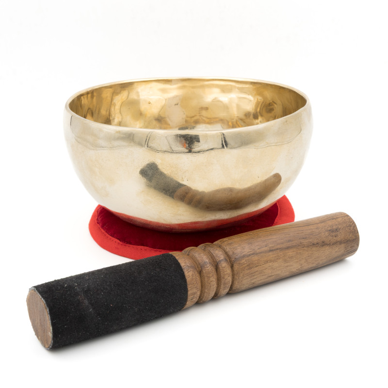 Bol tibétain SHINY - note FA dièse - 378 hz - 606 gr - 14 cm