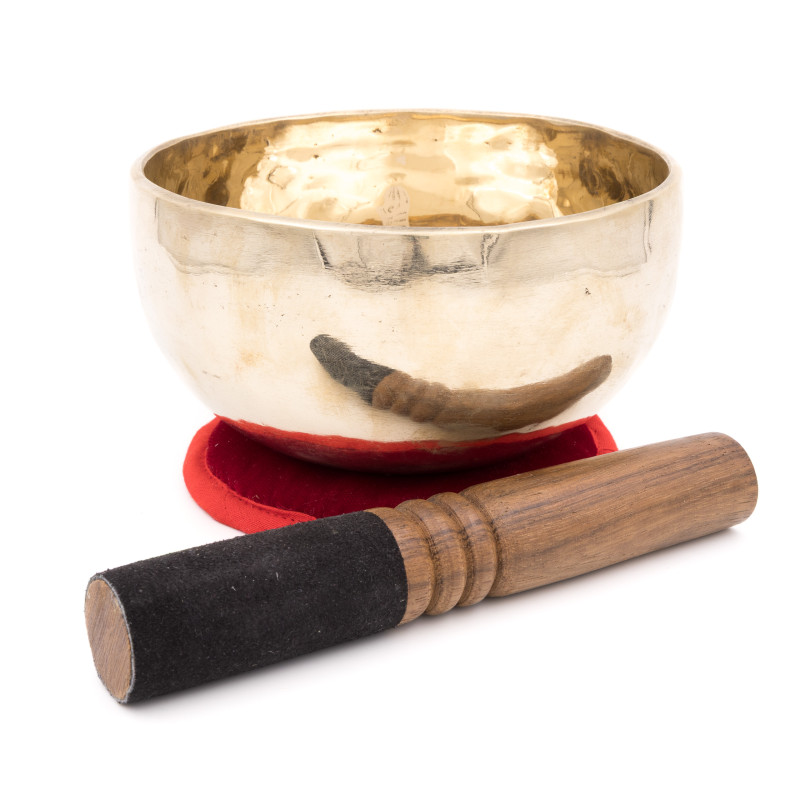 Bol chantant tibétain SHINY - note FA - 356 hz - 737 gr - 15,1 cm