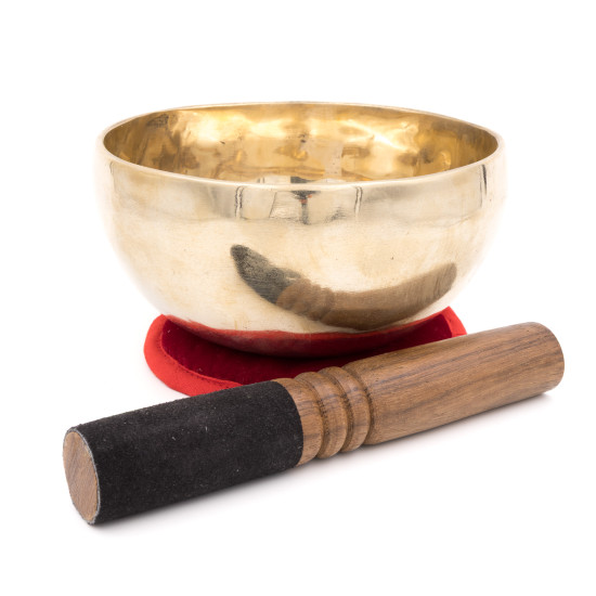 Bol chantant tibétain SHINY - note MI - 334 hz - 709 gr - 15,2 cm