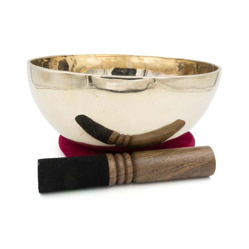 Bol chantant SHINY - note RÉ dièse - 152 hz - 1,157 kg - 21,8 cm