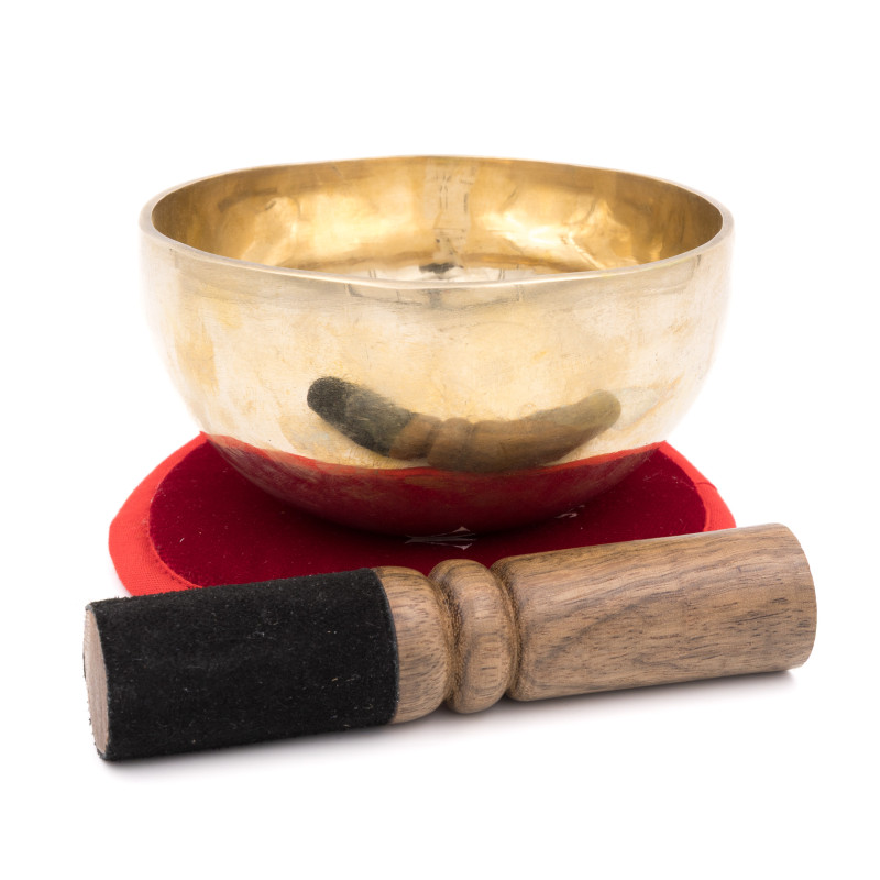 Bol tibétain SHINY - note SI bémol - 463 hz - 326 gr - 11,6 cm