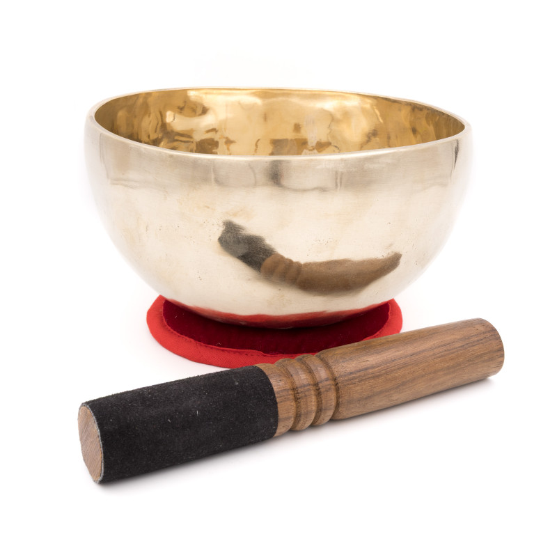 Bol chantant tibétain SHINY - note SI - 249 hz - 896 gr - 17,7 cm