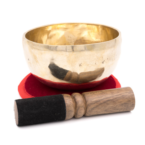 Bol chantant tibétain SHINY - note SI - 484 hz - 319 gr - 11,5 cm