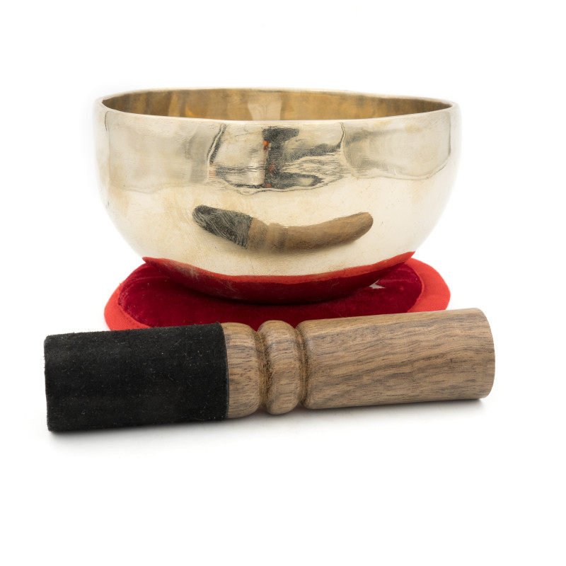 Bol chantant SHINY - note SOL - 401 hz - 454 gr - 12,6 cm