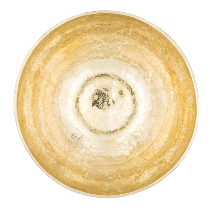 Bol tibétain Kalachakra - note FA dièse - 92 hz - 3,228 kg - 32,3 cm
