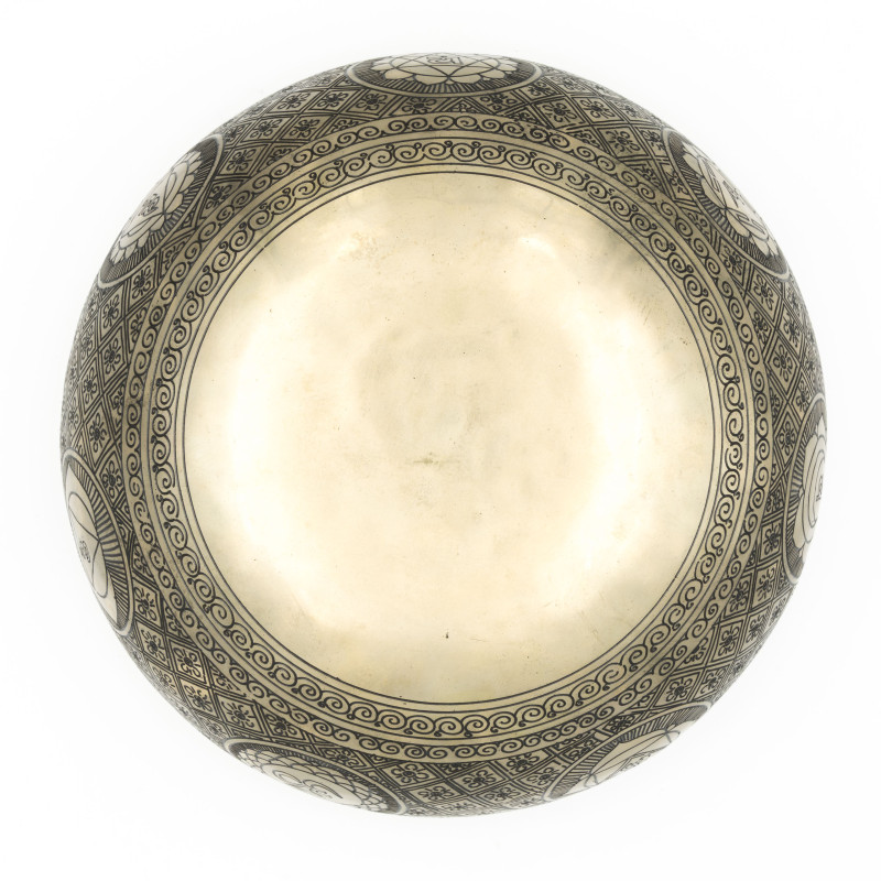 Bol tibétain 7 chakras - note SOL - 96 hz - 2,814 kg - 30 cm