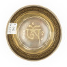 Bol chantant tibétain GRAVÉ - note DO - 520 hz - 360 gr - 11,7 cm