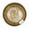 Bol chantant tibétain GRAVÉ - note DO - 531 hz - 393 gr - 11,7 cm