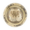 Bol chantant tibétain GRAVÉ - note DO - 531 hz - 393 gr - 11,7 cm