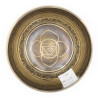 Bol chantant tibétain GRAVÉ - note LA - 431 hz - 470 gr - 12,7 cm