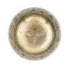 Bol chantant tibétain GRAVÉ - note LA - 436 hz - 505 gr - 12,8 cm